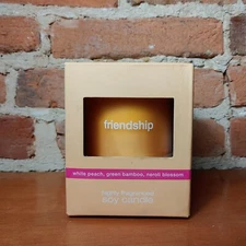 Chesapeake Bay Candle "Friendship" (White Peach, Bamboo, Neroli) Retired/ Jar 