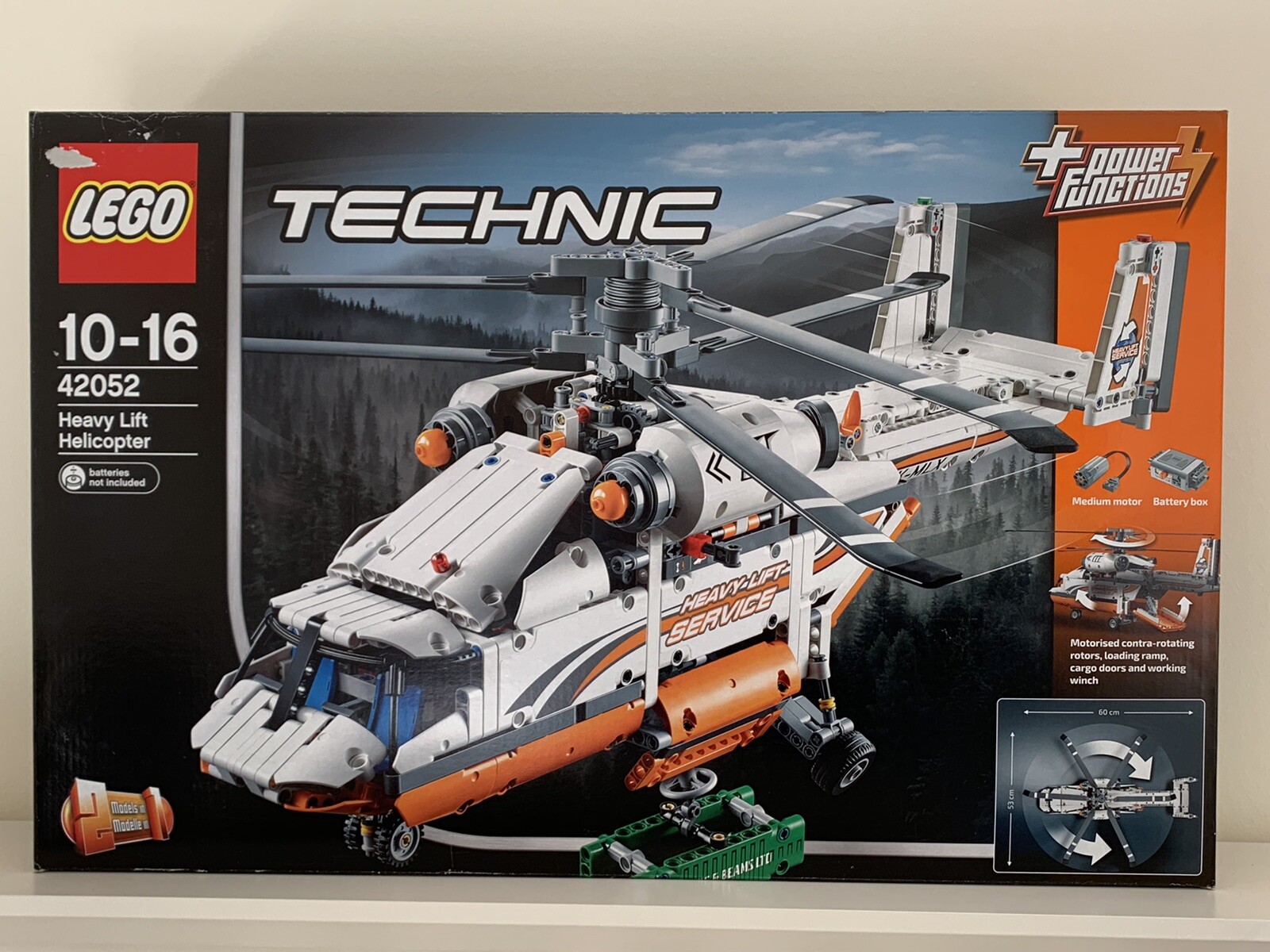 lego technic heavy lift helicopter 42052
