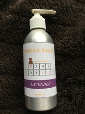 Organic and Vegan Shea Butter Baby Lotion Lavender Scented 8-ounce Pump-able