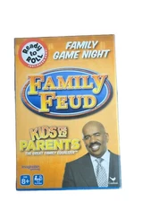 Family Feud Kids Vs Parents  2-4 players ages 8+ New  2018 