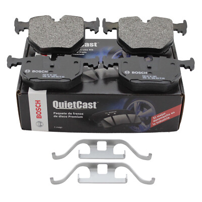 Bosch QuietCast Rear Semi-Metallic Brake Pad Set for BMW E38 E46 E53 E60 E83 E85