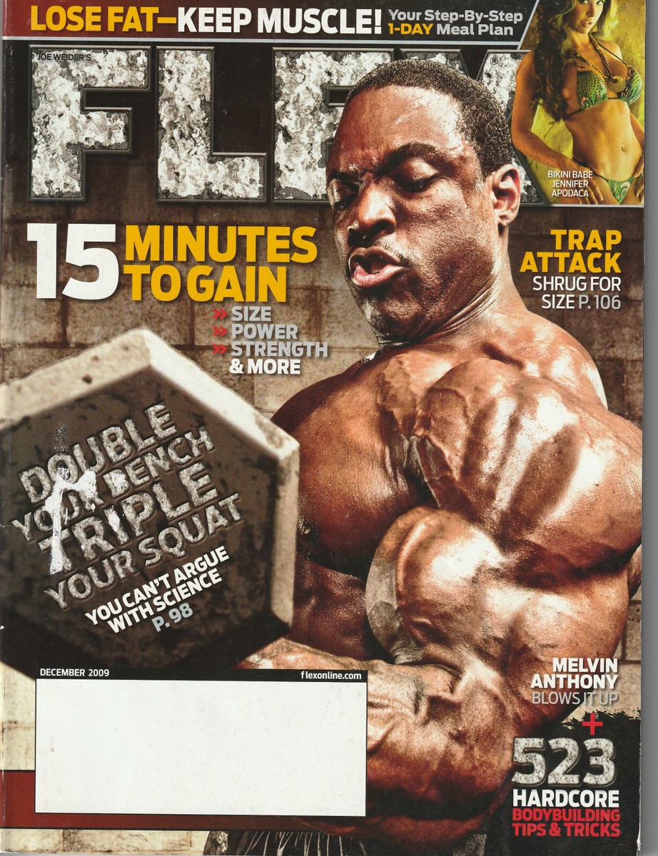 Flex Magazine December 2009 - Melvin Anthony - Jennifer Flex Magazine December 2009 - Melvin Anthony - Jennifer