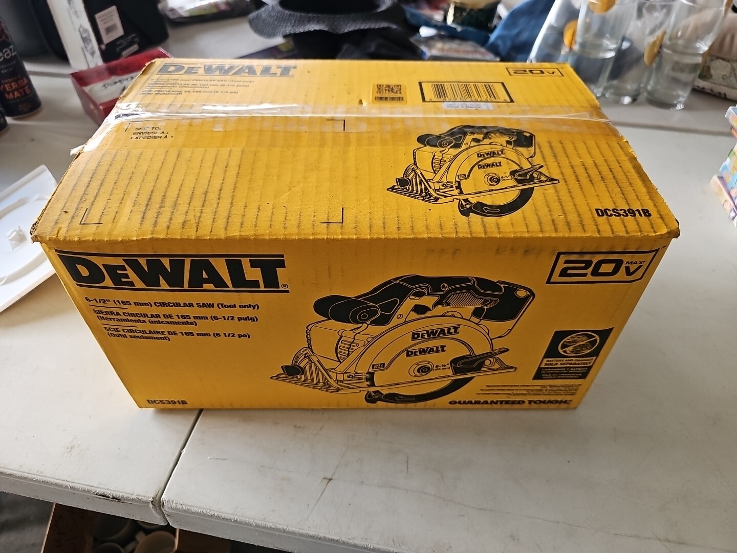 Boxed Dewalt DCS391B 20V Cordless Battery Circular Saw 20 Volt EBay boxed-dewalt-dcs391b-20v-cordless-battery-circular-saw-20-volt-ebay