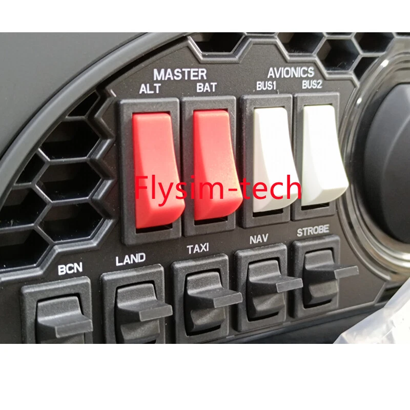 NEW Honeycomb Alpha Flight Controls Yoke Switch Panel p3d xplane fsx msfs2020 - Image 3 of 4