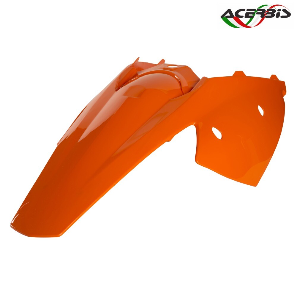 Garde-boue Arrière ACERBIS Orange Pour KTM 200 EXC 2T (2004-2007) - Neuf