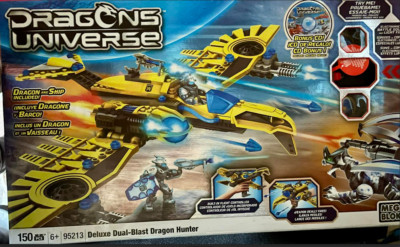 Mega Bloks 95213 Dragon's Universe Deluxe Dual-Blast Dragon Hunter