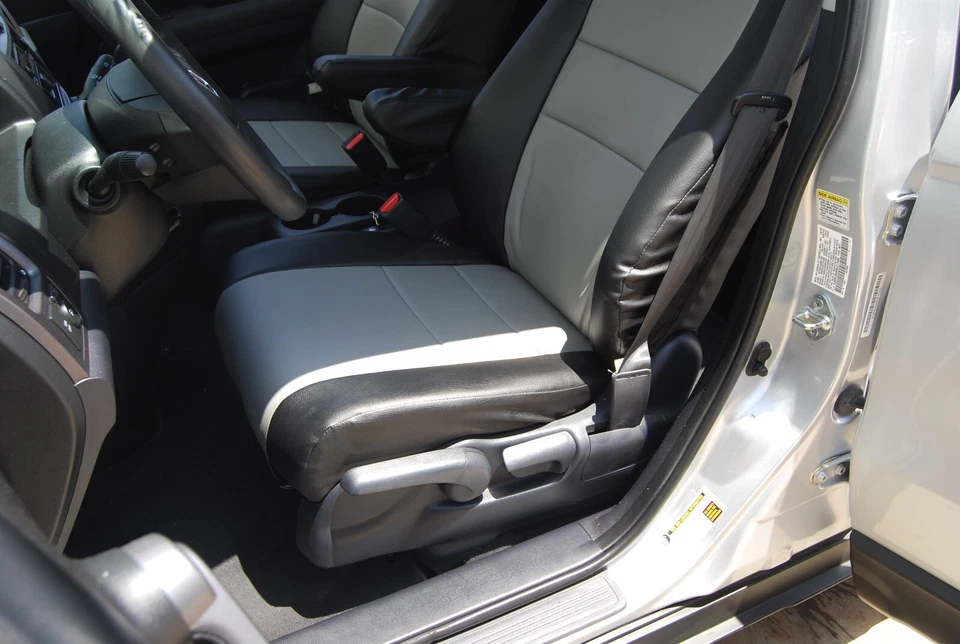 PARA SUZUKI XL-7 2007-10 IGGEE S. CUERO AJUSTE PERSONALIZADO 2 FUNDAS ASIENTO DELANTERO 13 COLORES Foto 2 de 4