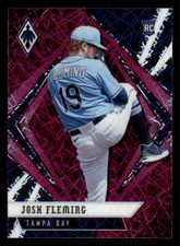 2021 Panini Phoenix Purple Velocity #13 Josh Fleming
