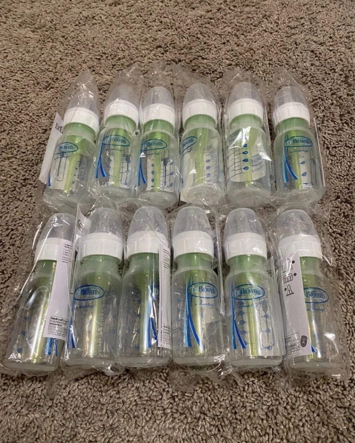 NEW 12 Dr. Brown's Options + Baby Bottle