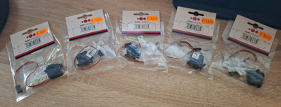 5 Stück YUKI MODEL Sumo Servo 1109MG Digital 2,50kg/cm 0,10s/60°    NEU & OVP
