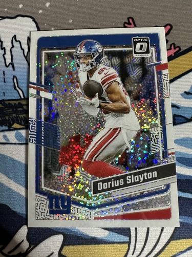 2023 Donruss Optic Darius Slayton White Sparkle Prizm SSP #142 Giants