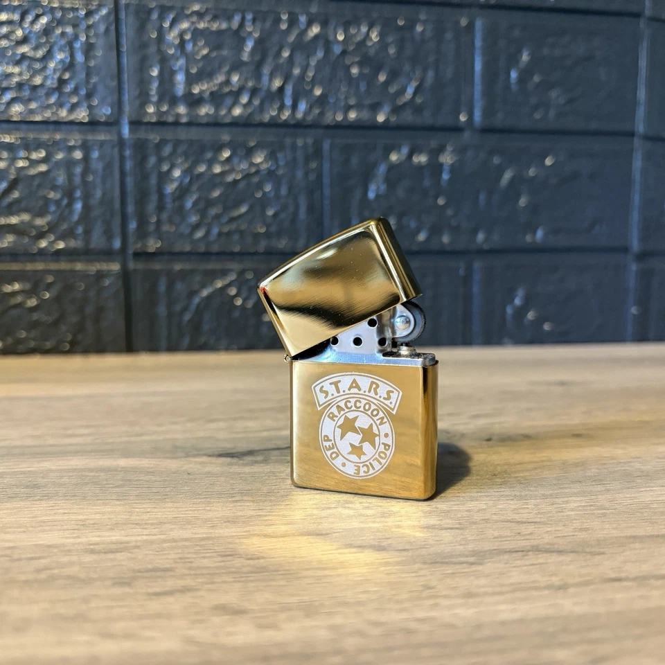 Resident Evil S.T.A.R.S. Flip Lighter | Engraved Metal Lighter | Raccoon City - Image 4 of 4