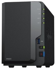 DiskStation DS223 Serveur NAS 2 Baies, 8 To - DS223/8TB-HAT3300
