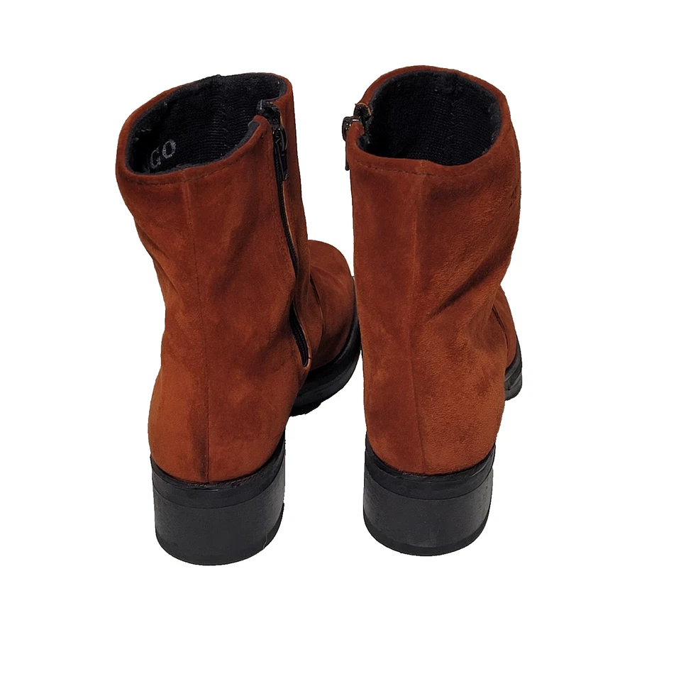 Botas Durango Gamuza Talla Para Hombre 10 M Óxido Hechas en EE. UU. Foto 3 de 4