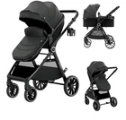 Baby Stroller 2 in 1 Newborn Convertible Stroller Bassinet for Infant New...