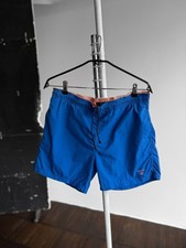Gant Mens Blue Swim Shorts Pockets Logo Streetwear Casual Design Size - M