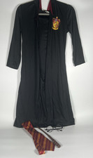 Harry Potter Gryffindor Cloak Robe Cape Size Child S/M W/ Accessories
