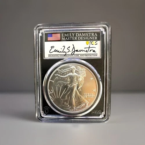 Photo of a 2022 American Silver Eagle from an eBay listing that sold on Jul 21, 2026