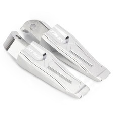 Pedane Poggiapiedi Pedalini Argento TMAX 500 530 560 da 2001 a 2025 - MF3417
