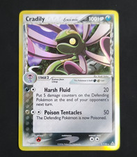 Pokemon Card - Cradily Holon Phantoms 2/110 Holo Rare LP
