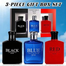 Men's Eau De Toilette Spray Gift Box, Cologne Masculine Scent, Long Lasting Frag