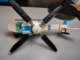 LEGO City Police Helicopter 7741 Complete Set 94 Pieces Police Officer