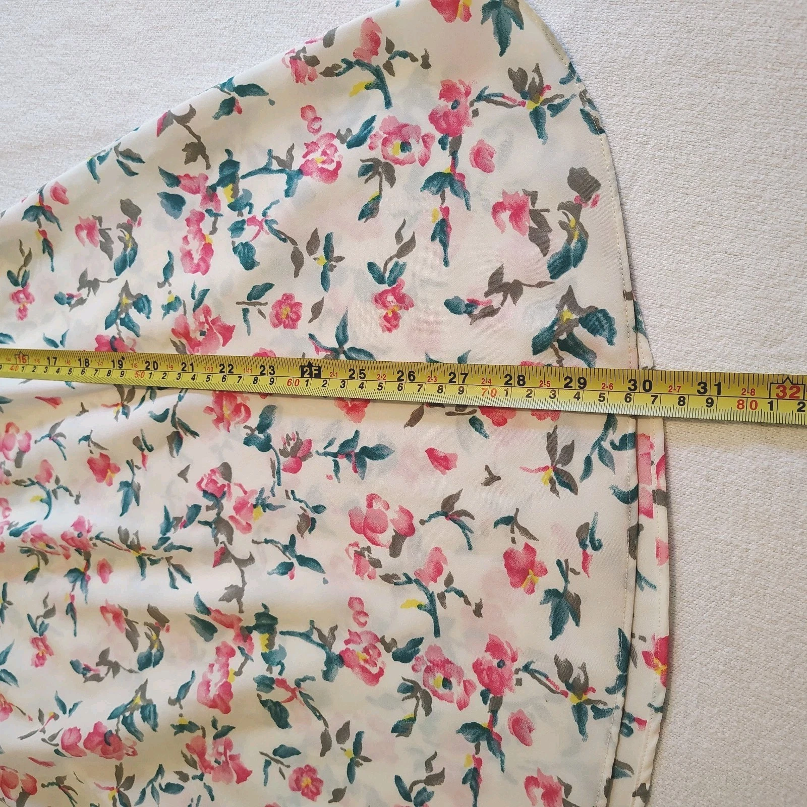 UNDERCOVER Abito da notte Victorias Secret vintage etichetta oro anni 90 raso floreale slip pizzo PICCOLO