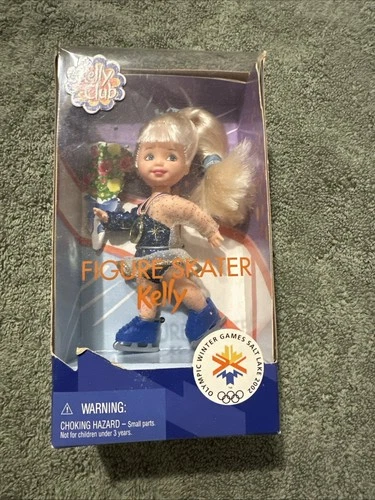 Vintage 2001 Mattel Figure Skater Kelly #52761 Olympics New, Sealed Box