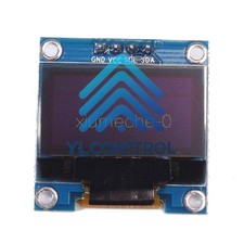 0.96" Blue Yellow I2C IIC 128X64 OLED Serial LCD LED Display Module for Arduino