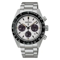 SEIKO Prospex SPEEDTIMER SBDL125 White Solar Chronograph Men's Watch New w/Box