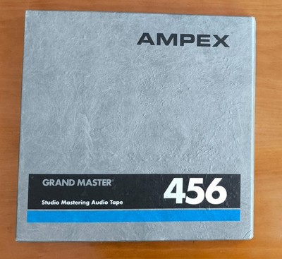 AMPEX Grand Master 456 Studio Mastering Audio Tape Spule 26,5cm Tonband-NEU