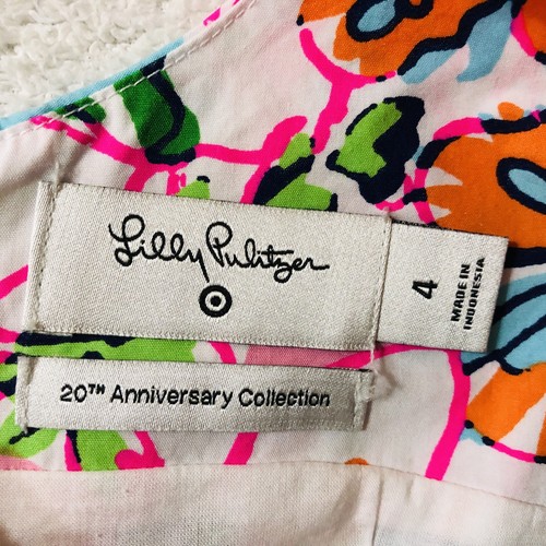 Lilly Pulitzer Kleid Damen 4 20th Anniversary Collection Floral Pineapple Print - Bild 5 von 10