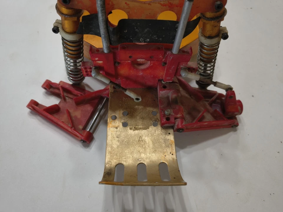 Vintage Team Associated RC10 A Stamp Gold Pan Shocks - Image 3 of 4