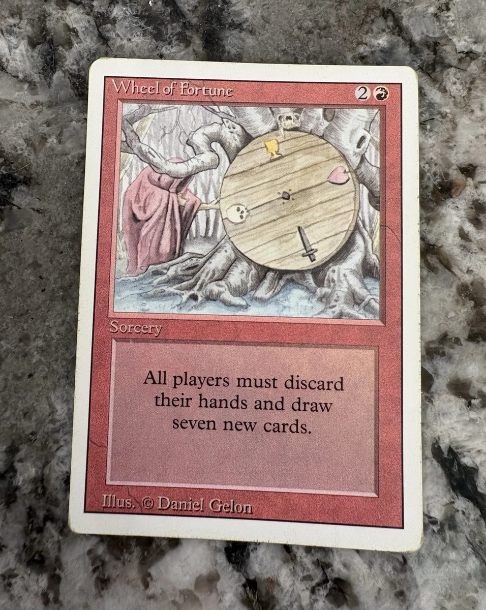 Preços baixos em Roda da Fortuna em Cartões Individuais de Magic