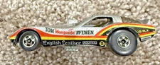 Vintage 1977 Hot Wheels Mongoose Corvette Vetty Funny Car Tom McEwen Hong Kong