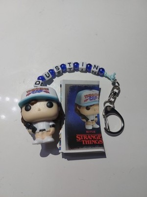 Dustin Stranger Things Mini Figur Schlüsselanhänger Handgemacht Kinder Joy