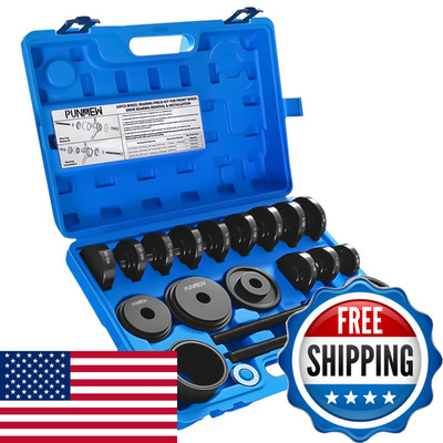 Punmew 24Pcs Wheel Bearing Press Kit For Front Wheel Drive Bearing Removal