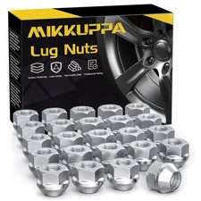 MIKKUPPA M14x1.5 24PCS Open End Lug Nuts - Replacement for Chevy Silverado Co...