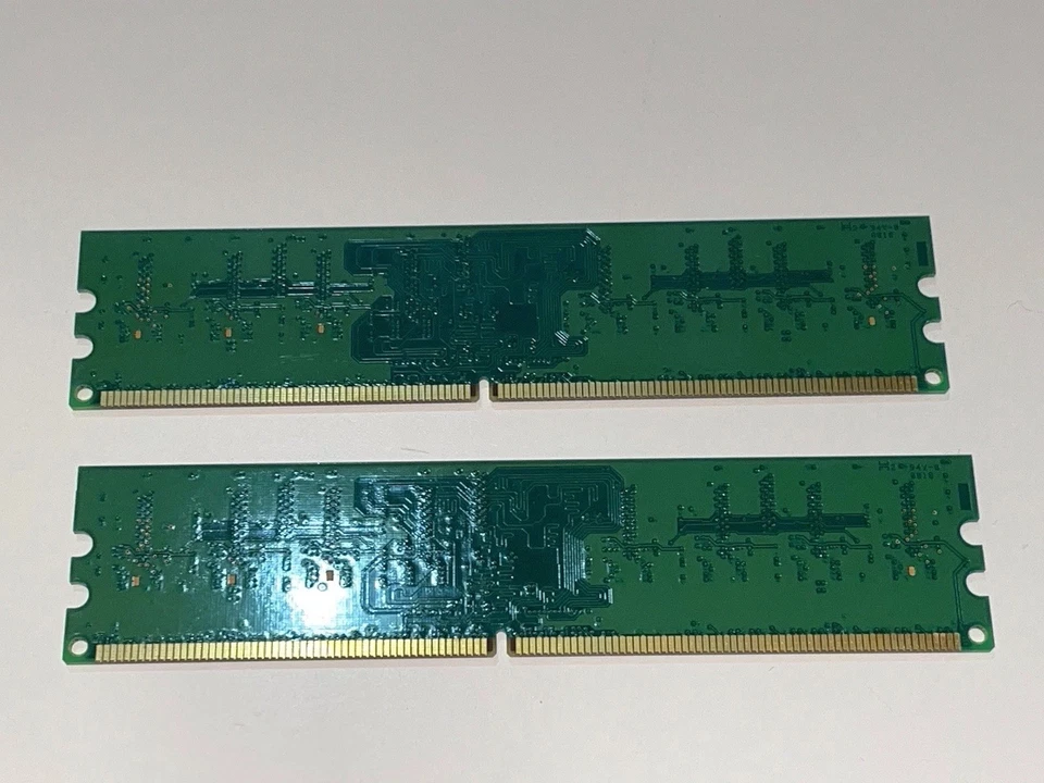 2 x ProMOS 512MB PC2-6400U-666-12-D0 (DDR2-800MHz) Desktop RAM Memory (1GB) - Image 4 of 4