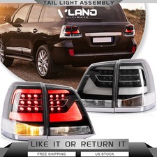 Vland Full Led Taillights Drl Rear Brake Lamps For 2008-2015 Toyota Land Cruiser Vland Full Led Taillights Drl Rear Brake Lamps For 2008-2015 Toyota Land Cruiser