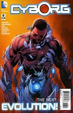 Cyborg  6 VF NM  DC   w Bag Board
