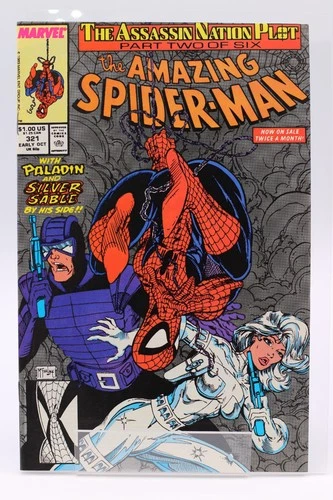 AMAZING SPIDER-MAN #321 • [9.2] • 1989 • Todd McFarlane • MARVEL • 1ST PRINT