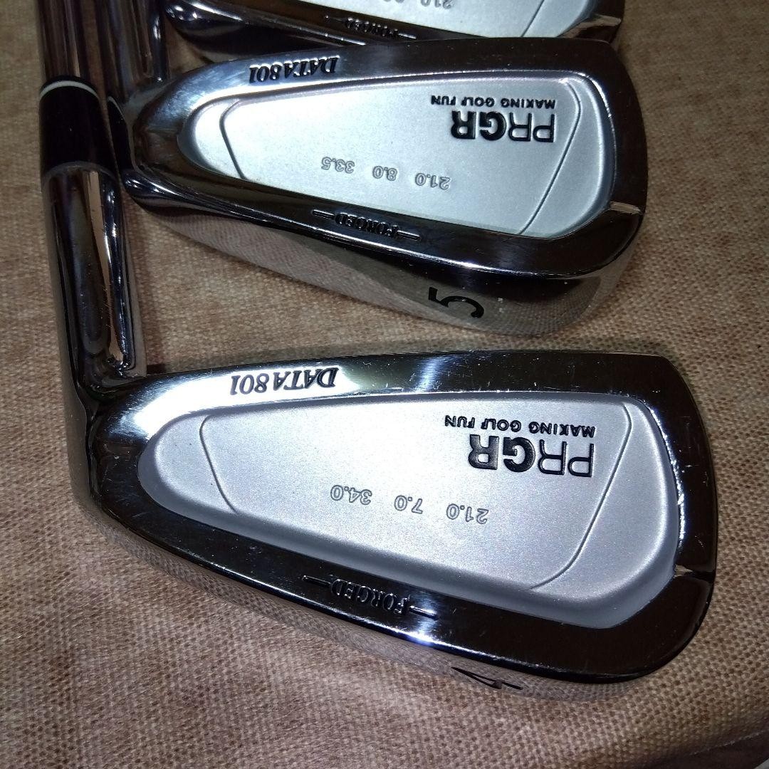 PR GR アイアンセット【４〜９,ＰＷ】７本セット １１４【Ｍ４３】【Ｓ】 PR GR アイアンセット【4〜9,PW】7本セット 114【M43