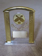 Bowling (or any SPORT) 7" Acrylic Award Trophy FREE custom engraving
