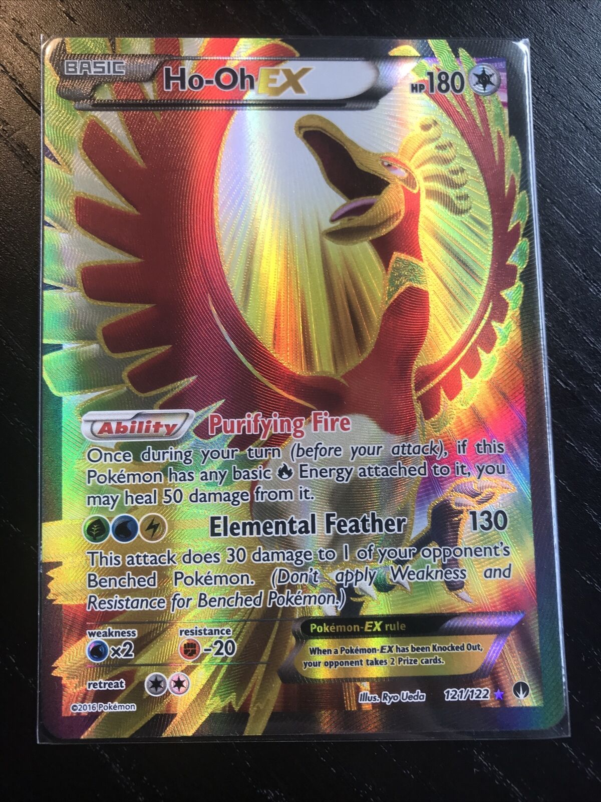 Check the actual price of your Ho-Oh-EX 121/122 Pokemon card