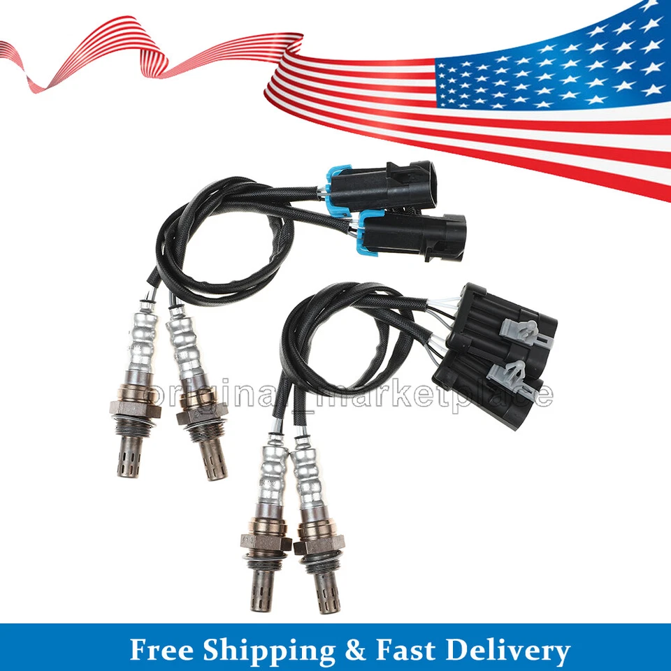 4x Sensor de oxígeno O2 234-4012 234-4018 para Cadillac Escalade Chevrolet K1500 GMC Foto 2 de 4