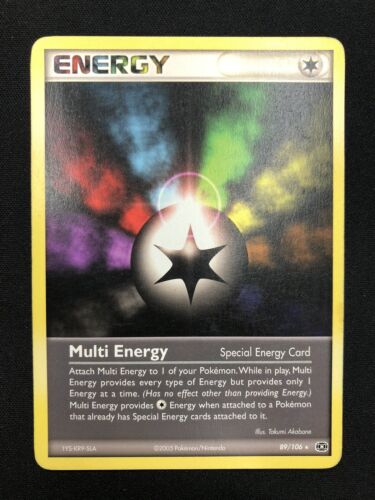 Pokemon Multi Energy 89/106 Ex Emerald Rare ENG Nintendo Cards - Imagen 1 de 2