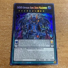 🔥 YUGIOH D/D/D Deviser King Deus Machinex MP23-EN023 PRISMATIC SECRET RARE NM