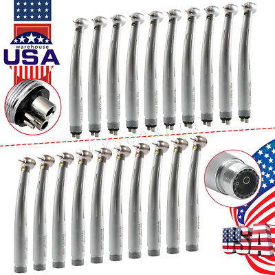 1-10* Turbine Estilo NSK Dental Pieza mano LED alta velocidad Pana MAX 2&4Hole