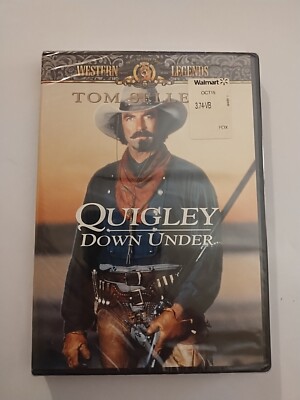 Quigley Down Under (DVD, 1990) Brand New Free Shipping Buy 2 Get 1 Free